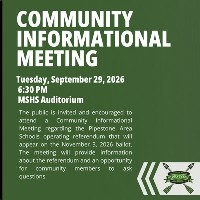 PAS Operating Referendum Informational Meeting
