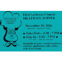 First Lutheran Meatball Supper