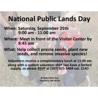 National Public Lands Day - Native Seed Collection