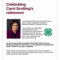 Retirement Party for Carol Scotting