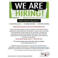 Public Works Operator II