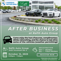 October After Business Networking at Rafih Auto Group