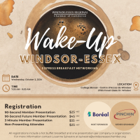 Wake Up Windsor Essex; Express Breakfast Networking - October 2024, Presented by Pinchin