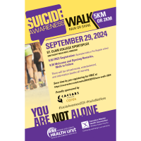 CMHA Suicide Awareness Walk