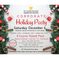 Corporate Holiday Party with St. Clair College
