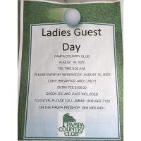 Pampa Country Club Ladies Guest Day