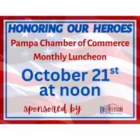 Join Us for a Special Tribute to Our Veterans - October Chamber Monthly Luncheon