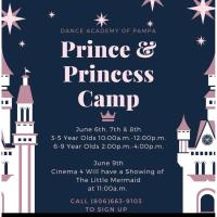 Dance Academy of Pampa's Princess and Prince Camp