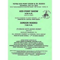 Kid Pony Show & Junior Rodeo