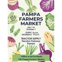 The Pampa Farmer's Market Opening Day