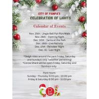 Live nativity at Celebration of Lights