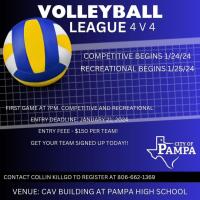 City of Pampa Volleyball League