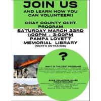 Gray County CERT Program
