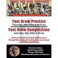 Cowboy Fast Draw Association Fast Draw Practice