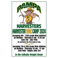 Harvester SAC Camp 2024: Incoming 7th & 8th Grade Male Athletes