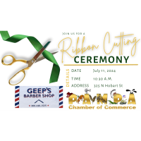 Geep's Barbershop Ribbon Cutting