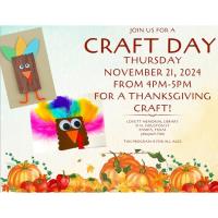 Family Craft Day at the Library