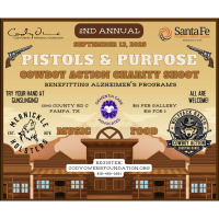 2nd Annual Pistols & Purpose Cowboy Action Charity Shoot