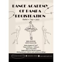 Dance Academy of Pampa Registration