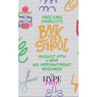 The Hype Salon Free Kids Haircuts