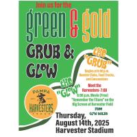 PISD Green & Gold Grub & Glow