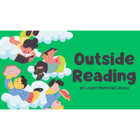 Outdoor Reading at Lovett Memorial Library