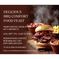 Pampa Moose Lodge BBQ Feast