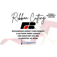 Ribbon Cutting- Richardson Agency Farm Bureau & Matthew Gerry Agency