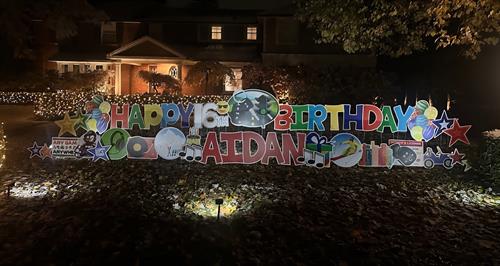 Birthday Say Anything Package with Super