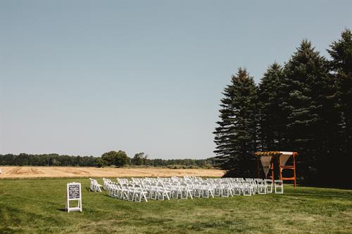 A variety of ceremony site options A variety of ceremony site options