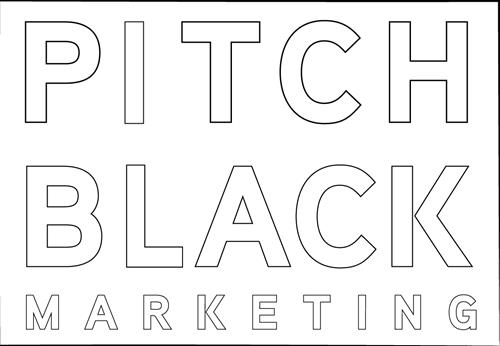 Pitch Black Marketing Logo Pitch Black Marketing Logo