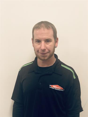 Don Spinner- Production technician of SERVPRO of Manistee, Ludington & Cadillac Don Spinner- Production technician of SERVPRO of Manistee, Ludington & Cadillac