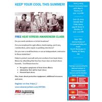 Free Heat Stress Awareness Class
