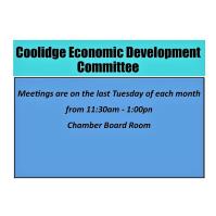 Coolidge Economic Development Meeting