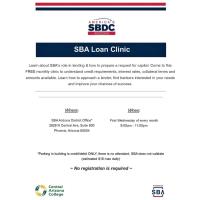 SBDC - SBA Loan Clinic