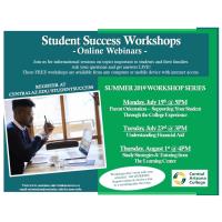 Student Success Workshops - Parent Orientation - Supporting Your Student Through The College Experience