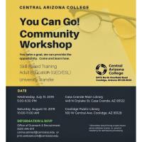 You Can Go! Community Workshop