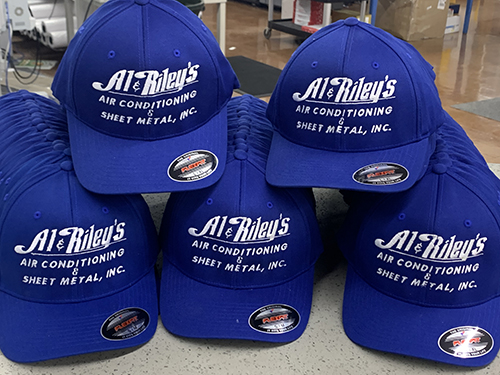 Al & Riley's embroidered hats