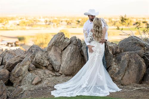 Intimate Country wedding in Phoenix AZ 