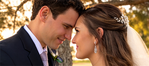 Wedding Photo Forehead