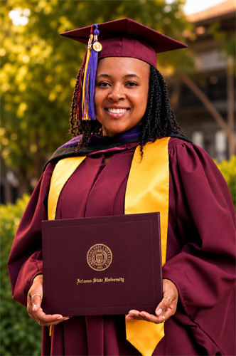 ASU Graduation Photo