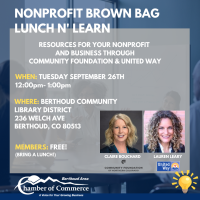 The Non-Profit Lunch 'n Learn - Resources for your nonprofit or business in the Community Foundation & United Way