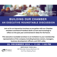 Building our Chamber - An Executive Roundtable Discussion