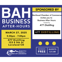 Business After Hours - 477 Distilling