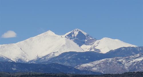 Longs Peak and Mount Meeker