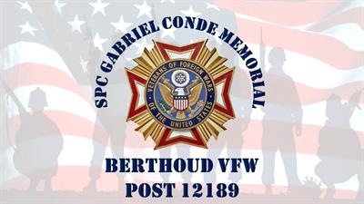Berthoud VFW Post 12189 - SPC Gabriel Conde Memorial