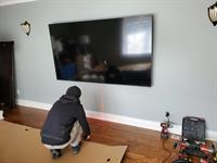 85 Inch TV Supplied and installed 