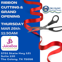 Ribbon Cutting Celebration & Grand Re-Opening for Juice Box @ 11:30AM