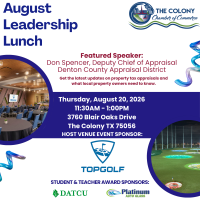 2026 Leadership Lunch @ Topgolf, Speaker: Denton County Appraisal District