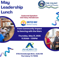2026 Leadership Lunch @ Andretti's, Speaker: United Way CEO Gary Henderson
